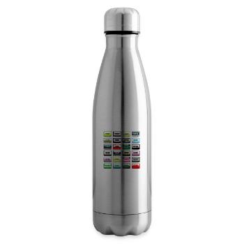 K7 Artichok vintage - Insulated Water Bottle - silver - Right