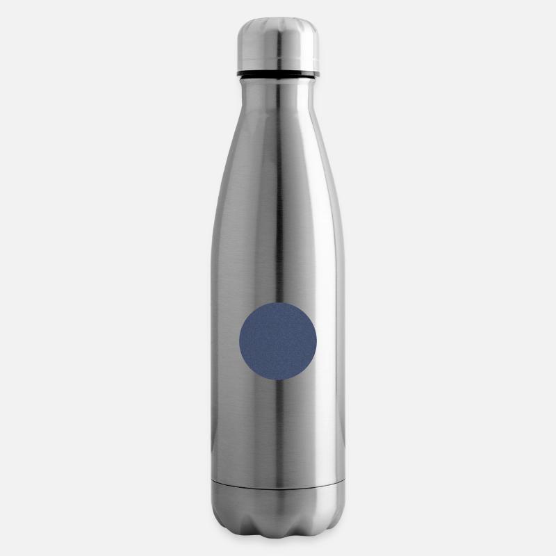 Blauer Kreis - Isolierflasche - Lightsilver