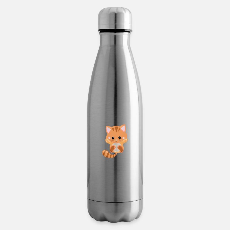 CATS - Isolierflasche - Lightsilver