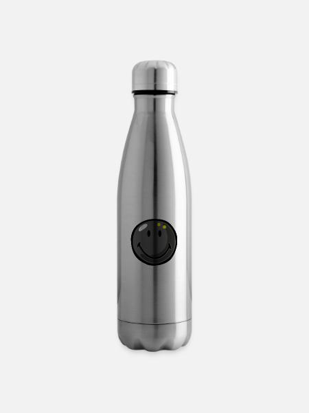 Smiley Squash Ball - Isolierflasche - Lightsilver