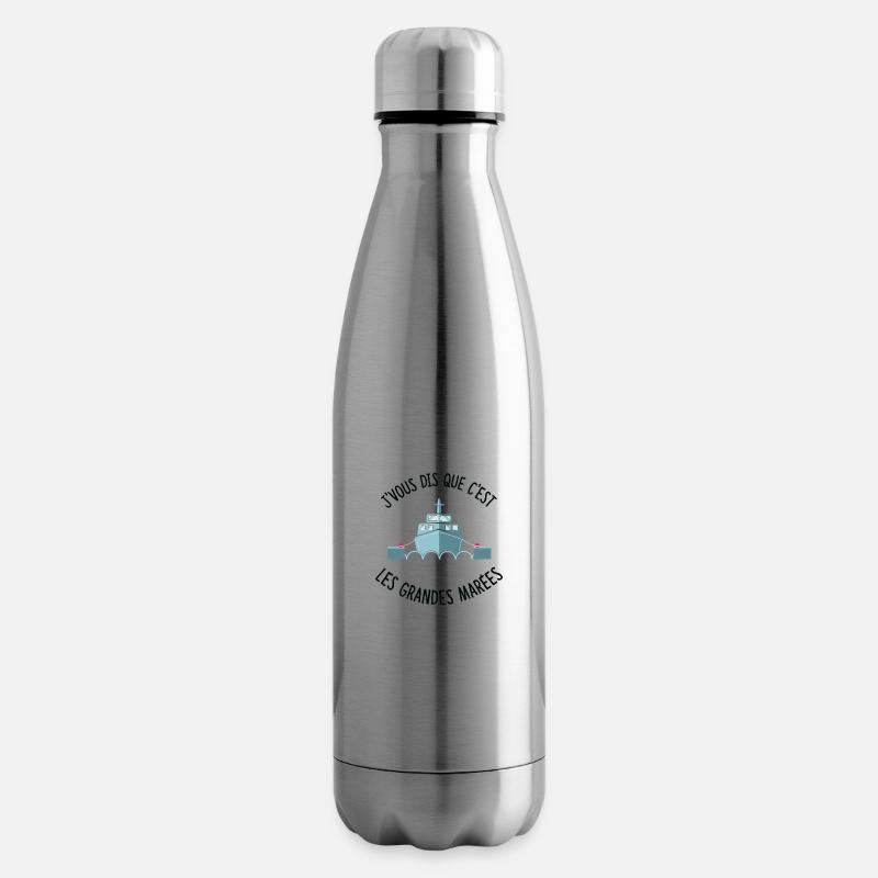 François l'embrouille garde maritime - Bouteille isotherme - argent clair