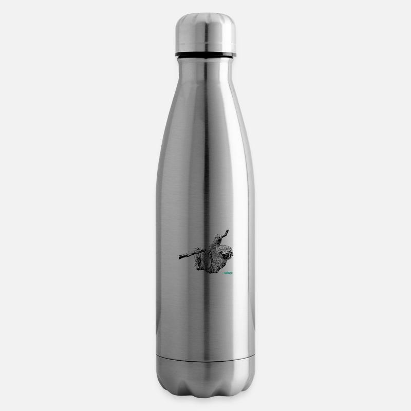 Faultier - Isolierflasche - Lightsilver