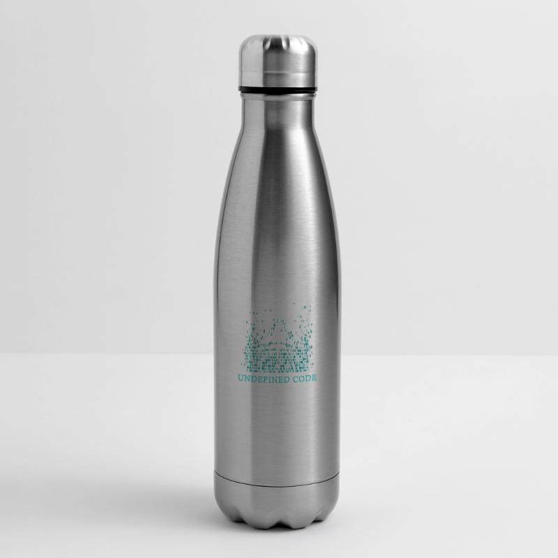 undefined unknown secret code nerd number Insulated Water Bottle