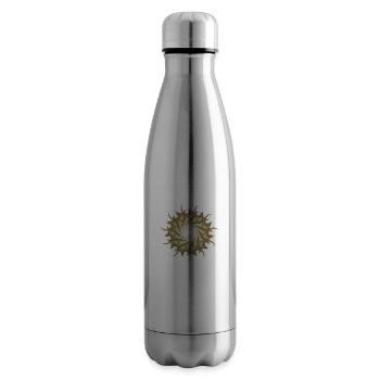 Esoteric 3d galaxy star sun - Insulated Water Bottle - silver - Right