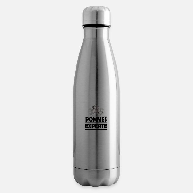 Pommes Experte - Isolierflasche - Lightsilver