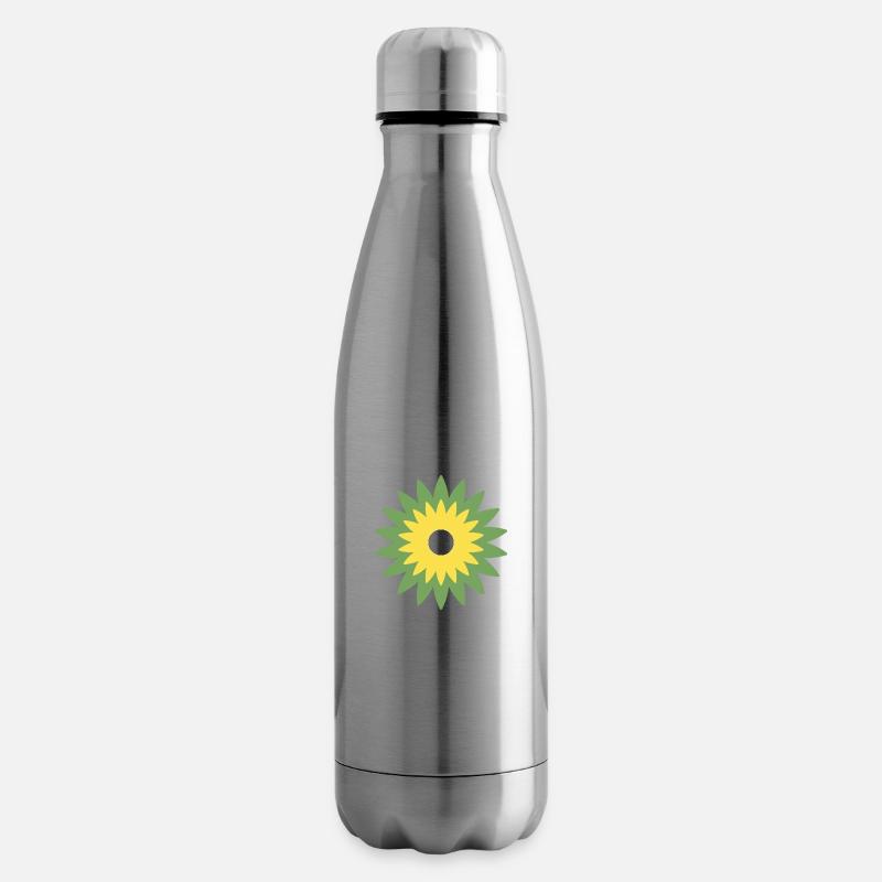 Blume - Isolierflasche - Lightsilver