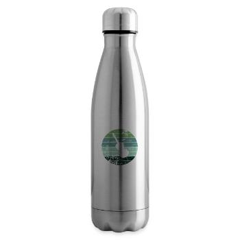 Violoncelle - Bouteille isotherme - argent clair - Droite
