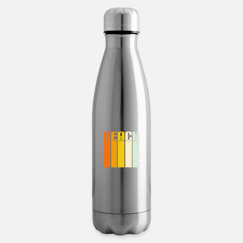 Beach - Isolierflasche - Lightsilver