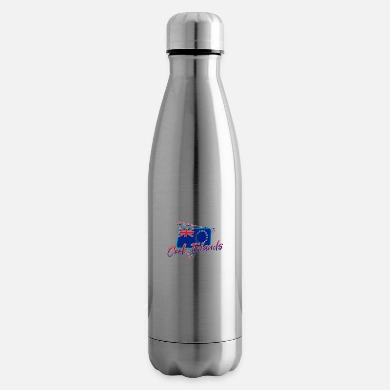 Cookinseln - Isolierflasche - Lightsilver
