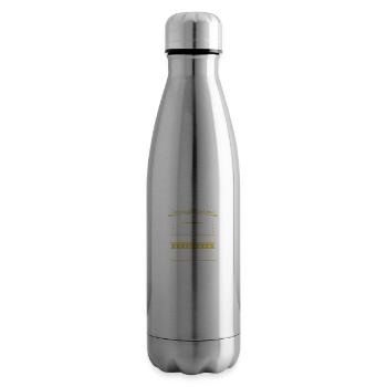 Flügelhornist Flügelhorn Horn Instrument Spruch - Isolierflasche - Lightsilver - Rechts