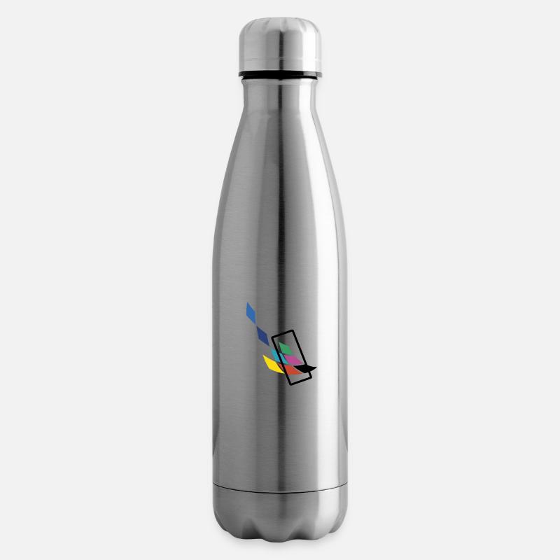 Info - Isolierflasche - Lightsilver