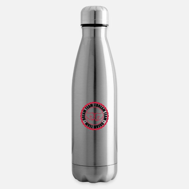 Stempel Dream Team - Isolierflasche - Lightsilver