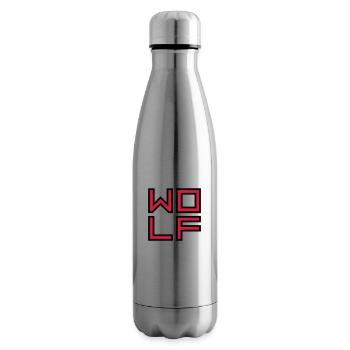 Innerer Wolf Logo - Isolierflasche - Lightsilver - Rechts