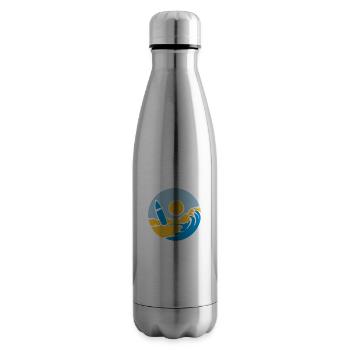 County Beach Surfboard - Insulated Water Bottle - silver - Right