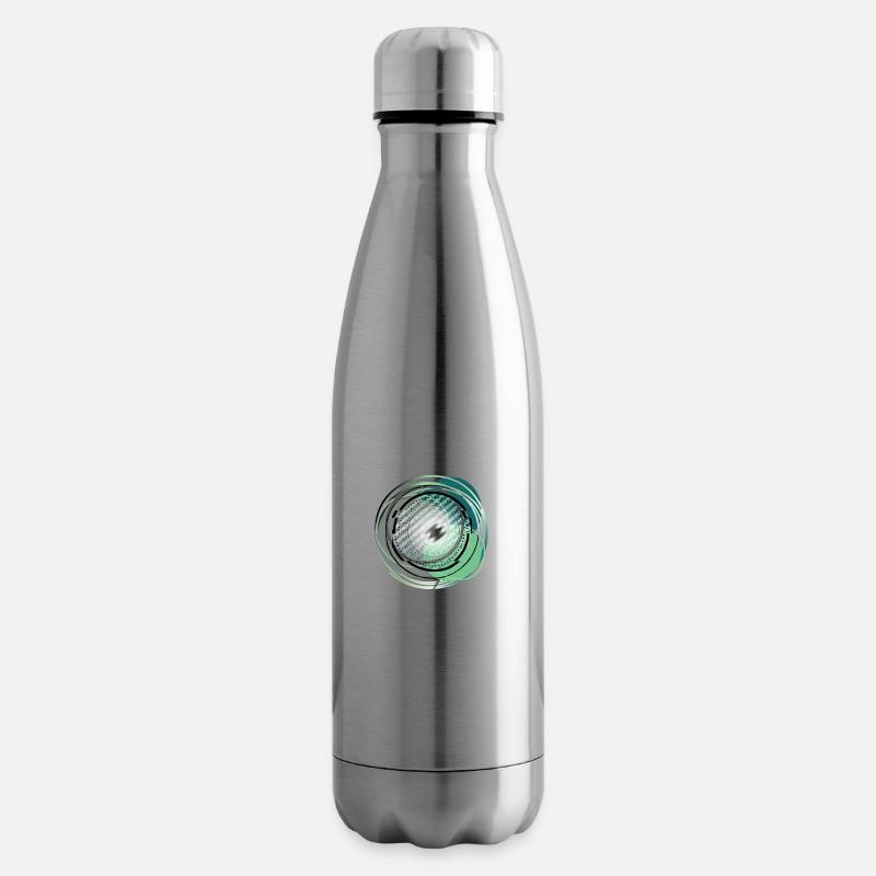 cyber mandala - Isolierflasche - Lightsilver