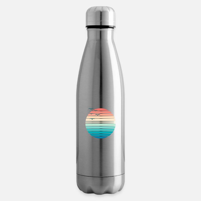 Sunset II - Isolierflasche - Lightsilver
