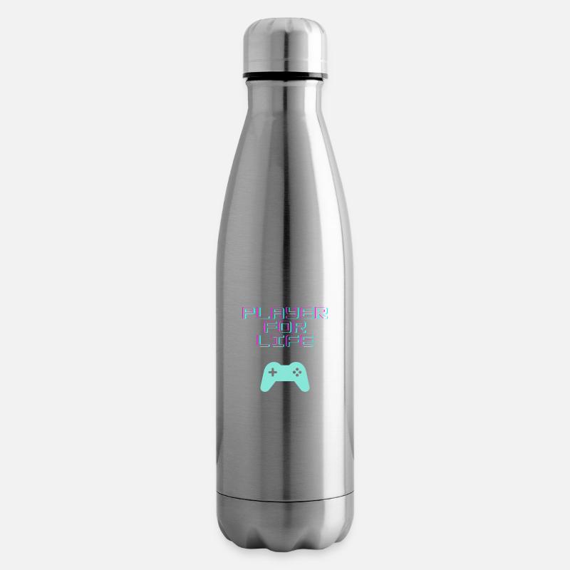 Spieler fürs Leben - Isolierflasche - Lightsilver
