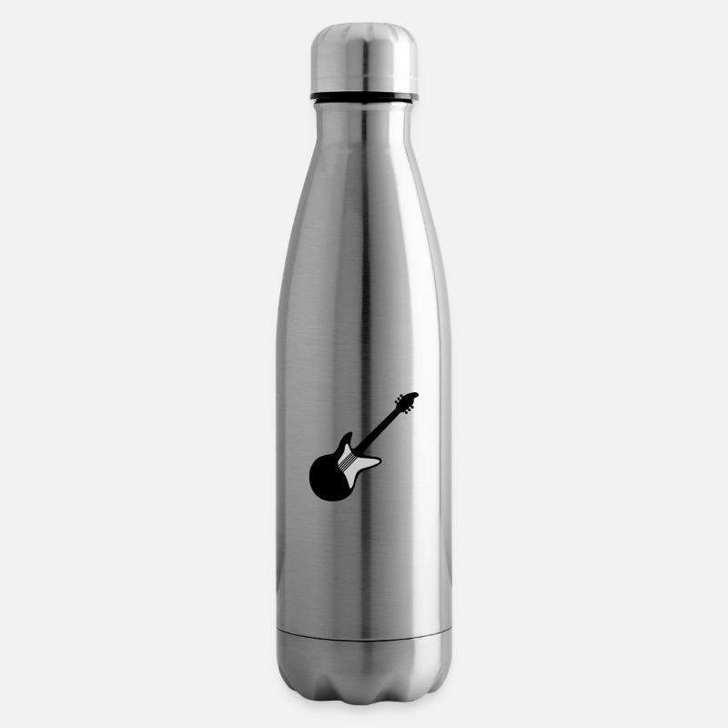 Elektrogitarre Gitarrist Gitarre spielen - Isolierflasche - Lightsilver