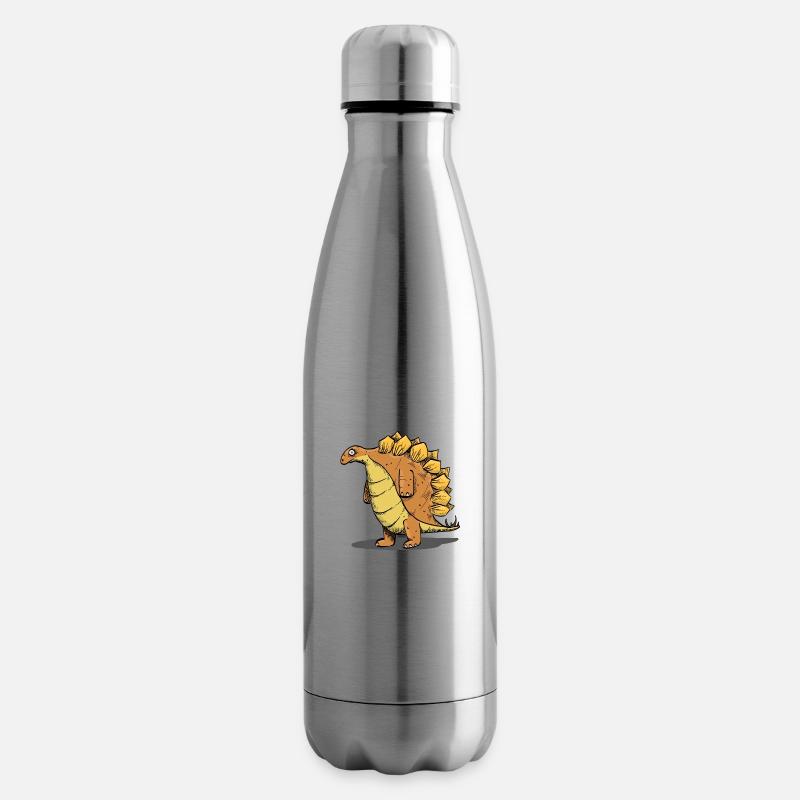Stegosaurus - Isolierflasche - Lightsilver