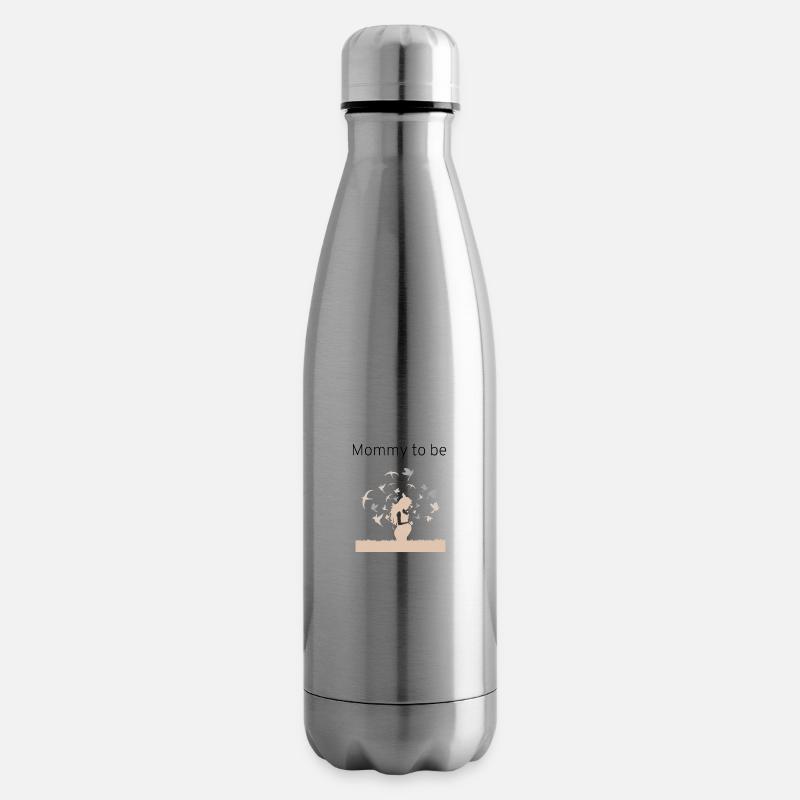 Maman à être - Bouteille isotherme - argent clair