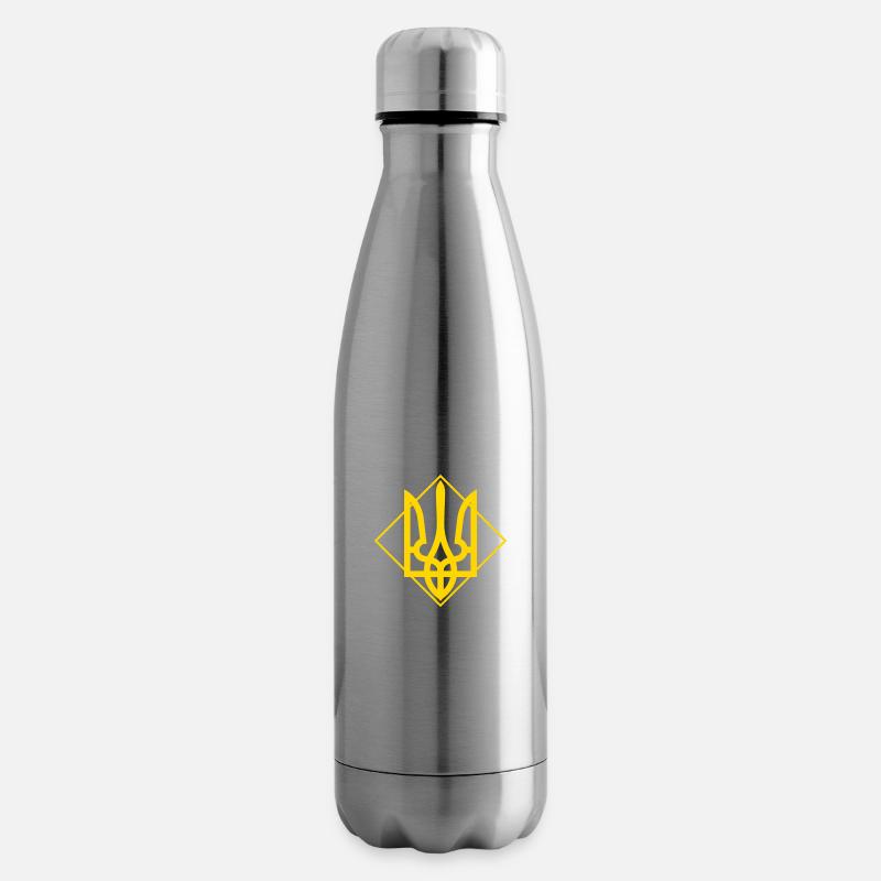 Ukraine - Isolierflasche - Lightsilver