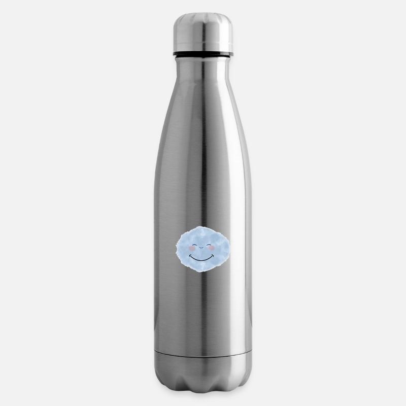 Wolkenlächeln - Isolierflasche - Lightsilver