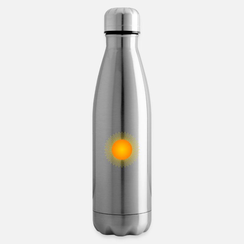 Sonne - Isolierflasche - Lightsilver