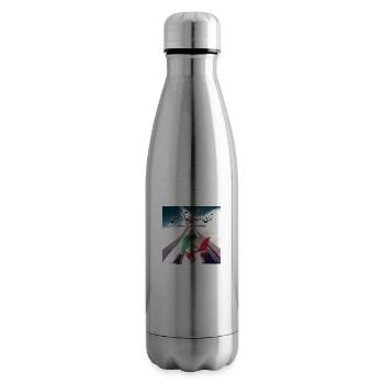 Woman Life Freedom In Farsi / Iran - Isolierflasche - Lightsilver - Rechts