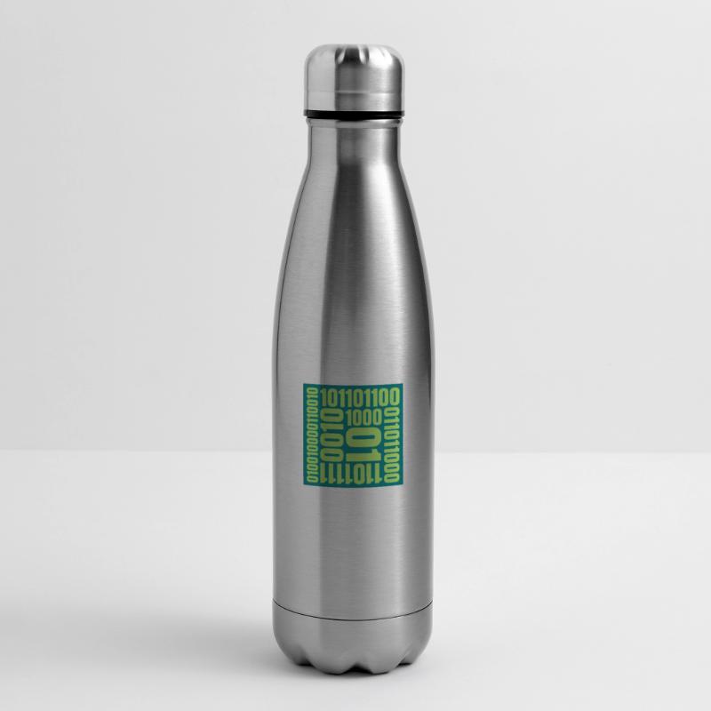 Langage de programme de code binaire Bouteille isotherme