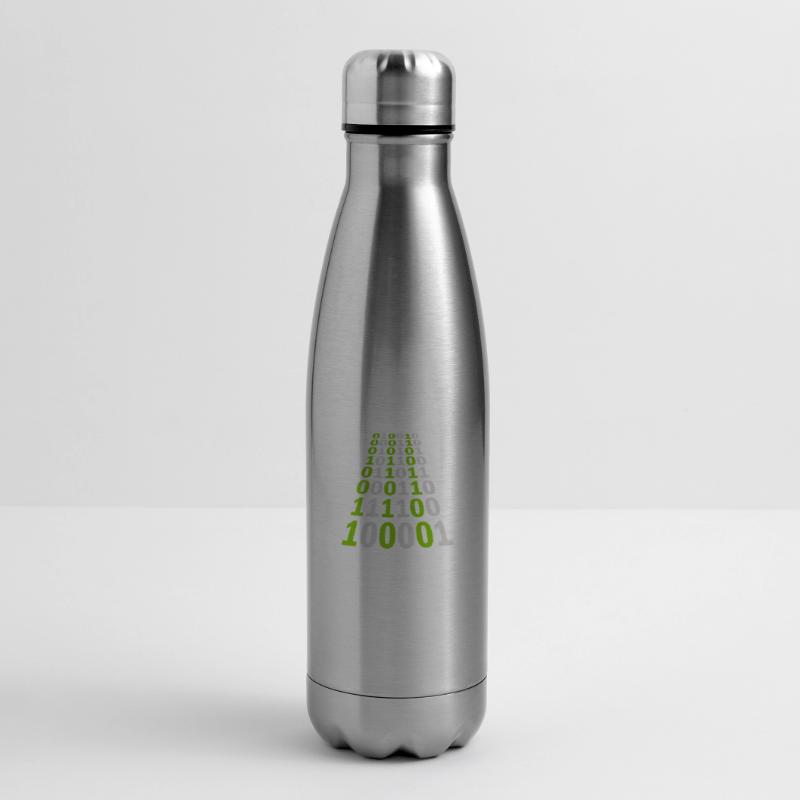 Binär Code Programm Sprache Isolierflasche