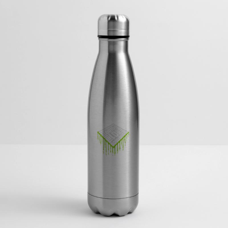 Langage de programme de code binaire Bouteille isotherme