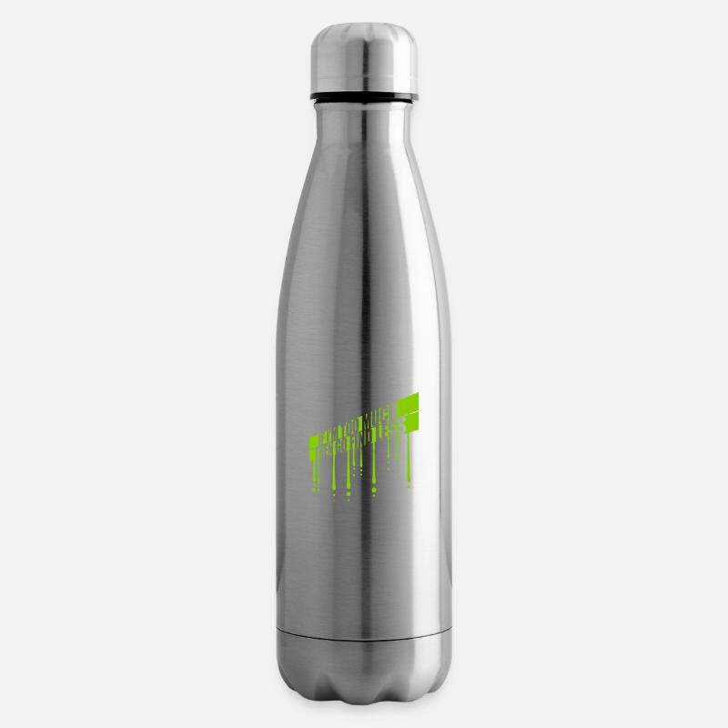 if im too much - Isolierflasche - Lightsilver