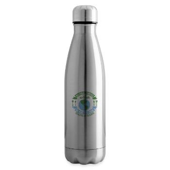 NATURAL FORCES WITHIN US ARE THE TRUE HEALERS OF - Insulated Water Bottle - silver - Right