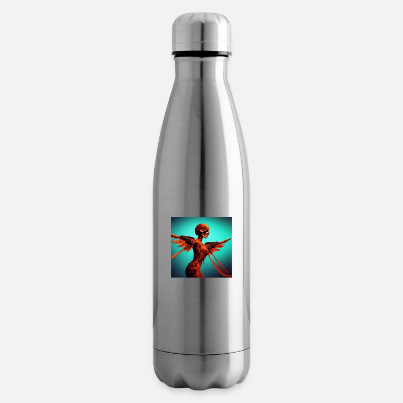 Engel der Kunst - Isolierflasche - Lightsilver