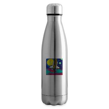 navette spatiale van gogh - Bouteille isotherme - argent clair - Droite