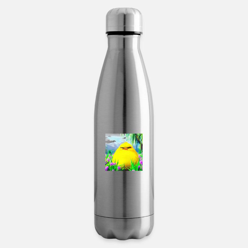 grumpie chick das Originale - Isolierflasche - Lightsilver