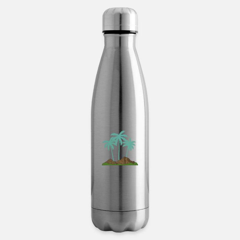 Palmesus - Isolierflasche - Lightsilver