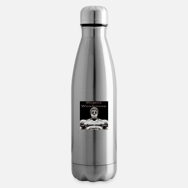 Reject Weakness - Isolierflasche - Lightsilver
