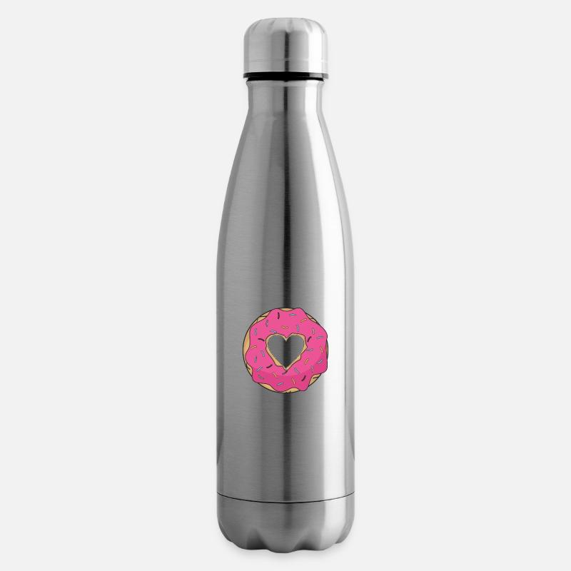 Knospe - Isolierflasche - Lightsilver