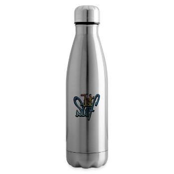 JUST SURF T SHIRTS - Insulated Water Bottle - silver - Right