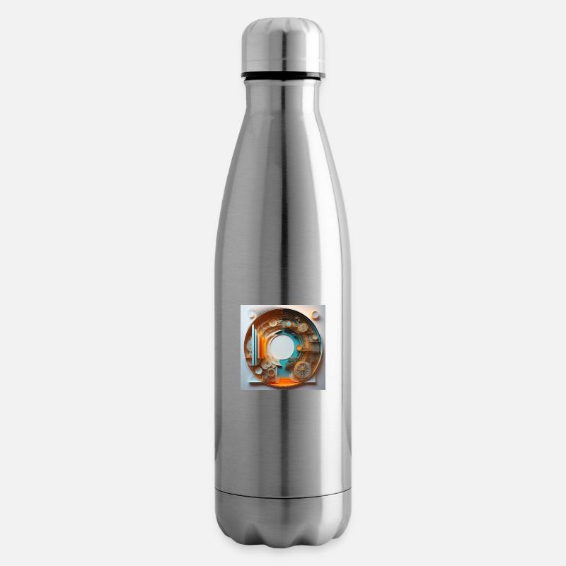 The time - Isolierflasche - Lightsilver