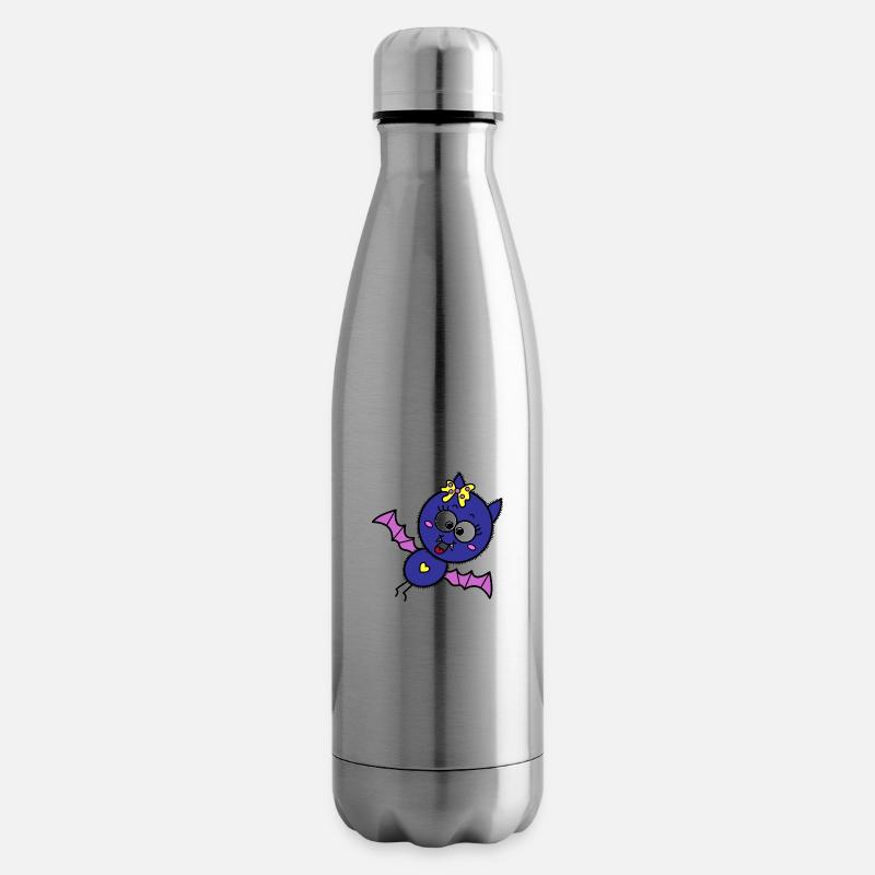 Fledermausi - Isolierflasche - Lightsilver