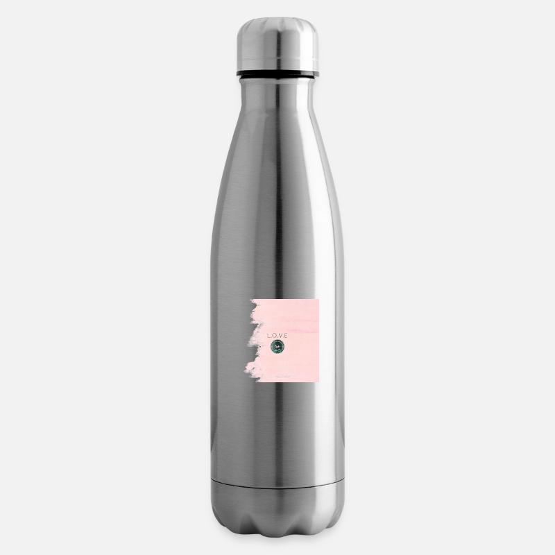 Liebe - Isolierflasche - Lightsilver