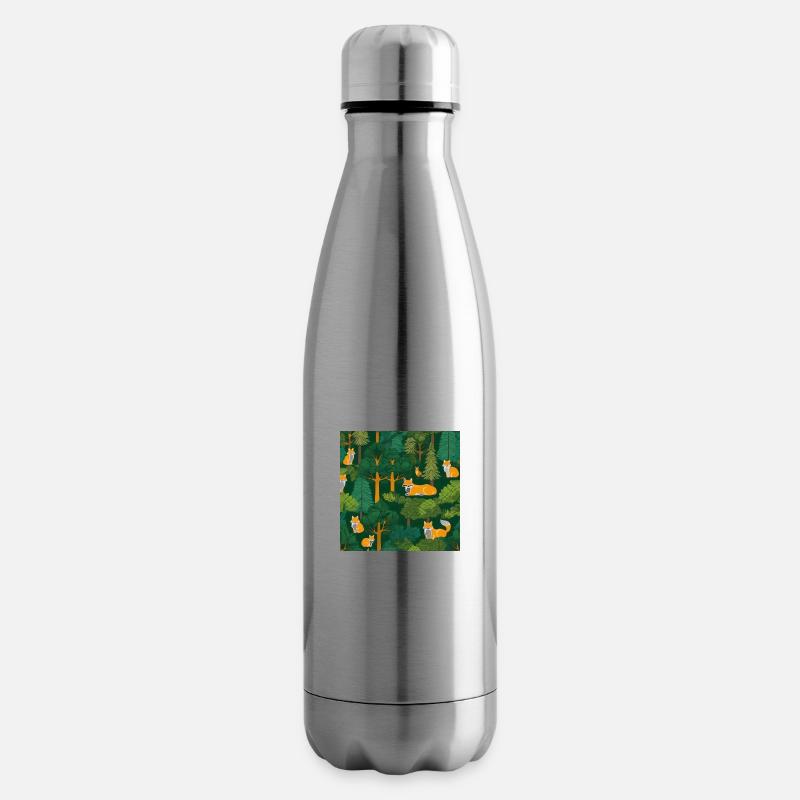 wald - Isolierflasche - Lightsilver