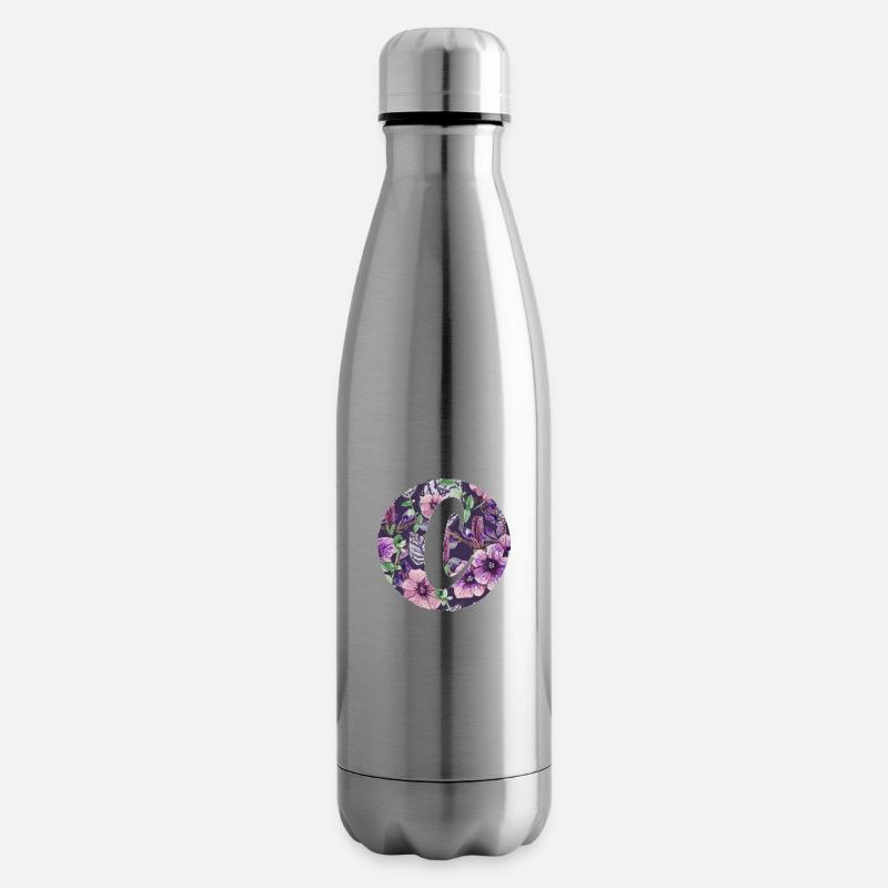 Buchstabe C - Isolierflasche - Lightsilver