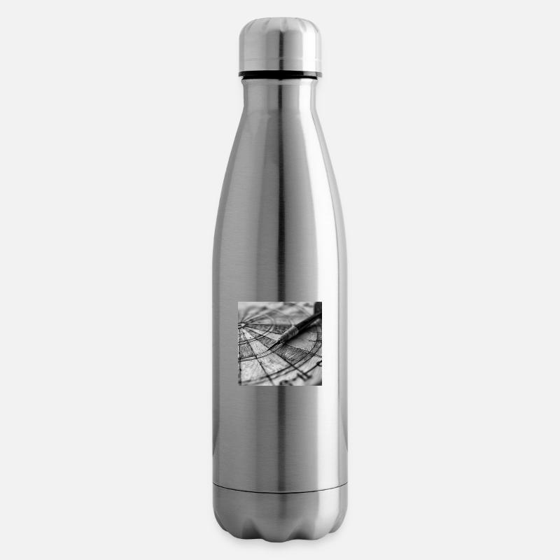 Dartboard - Isolierflasche - Lightsilver