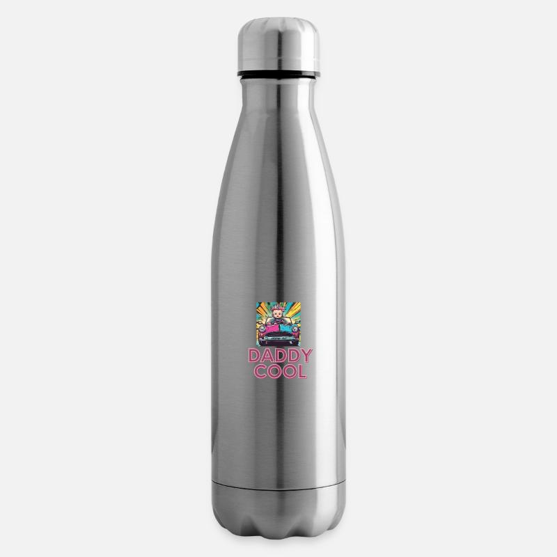 DaDdY COOL - Bouteille isotherme - argent clair