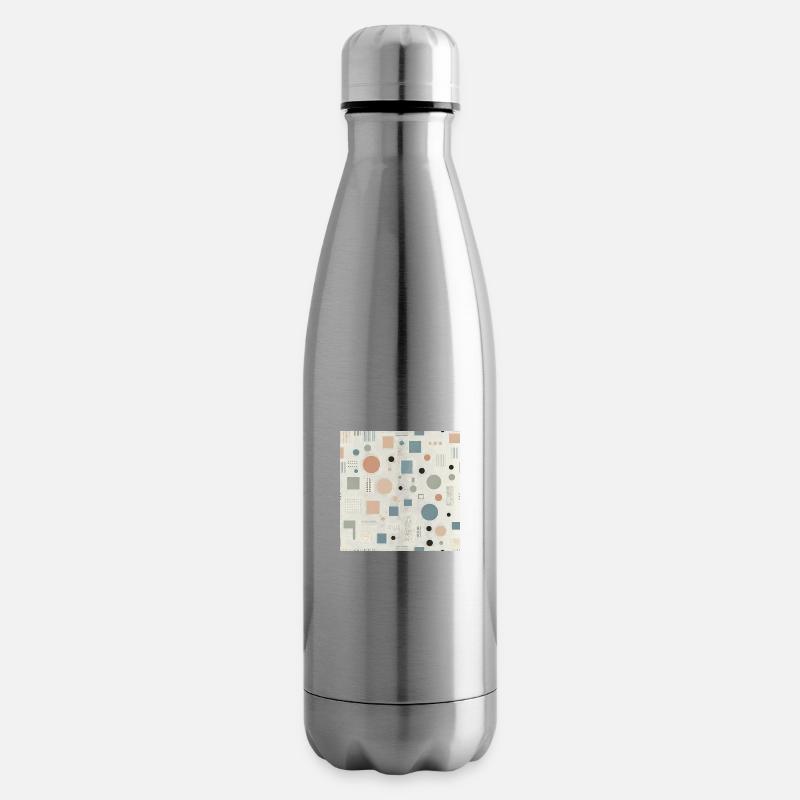 Zen Geometry - Isolierflasche - Lightsilver