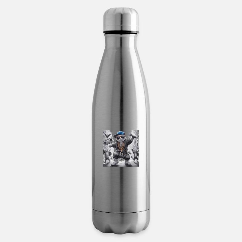 MC Meow - Isolierflasche - Lightsilver