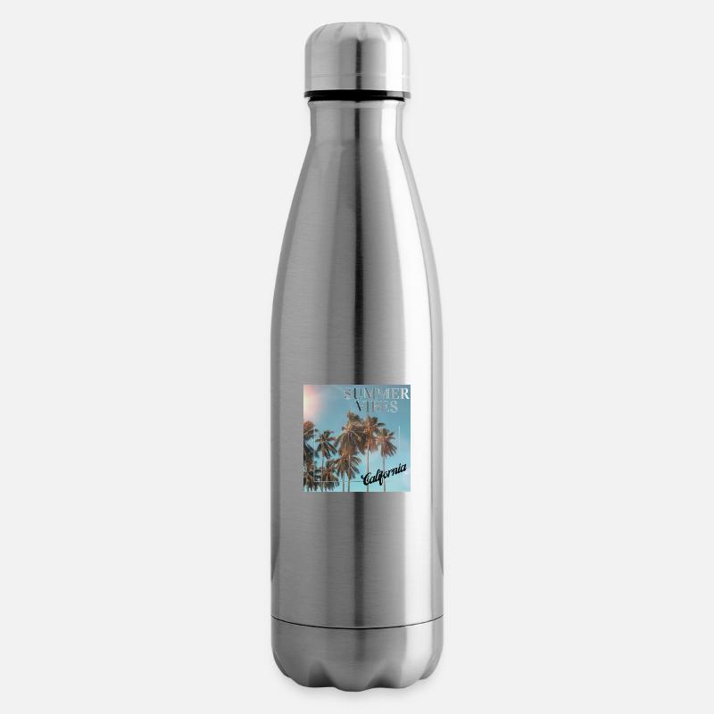 Summer Vibes - Isolierflasche - Lightsilver